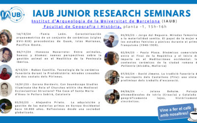 Final Program of the Junior Research Seminars Series